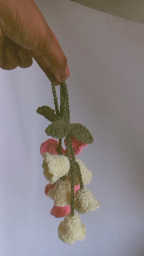 bell flower charm/hanging