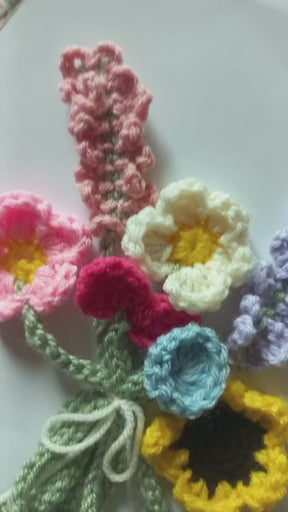 Mini bouquet keychain