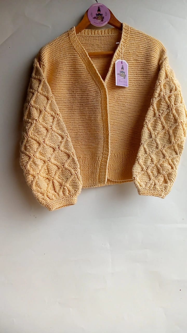 Diamonds on Sleeve Cardigan