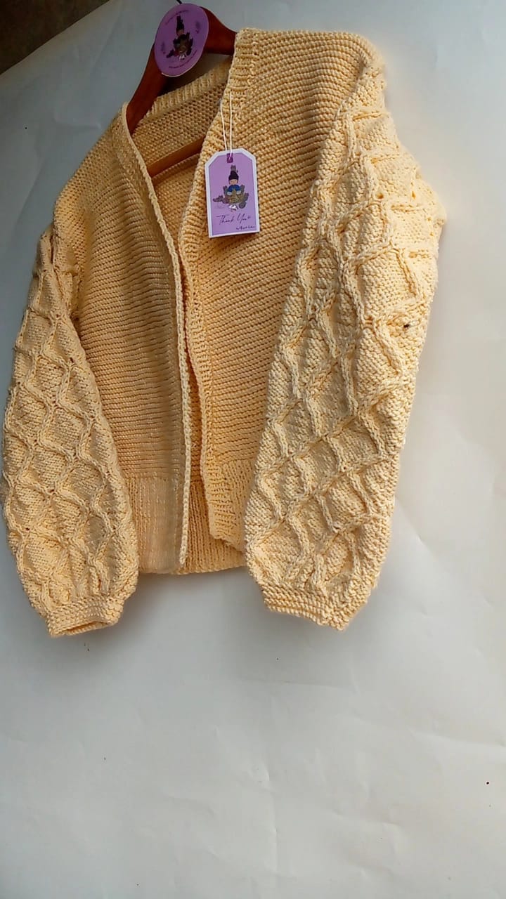 Diamonds on Sleeve Cardigan