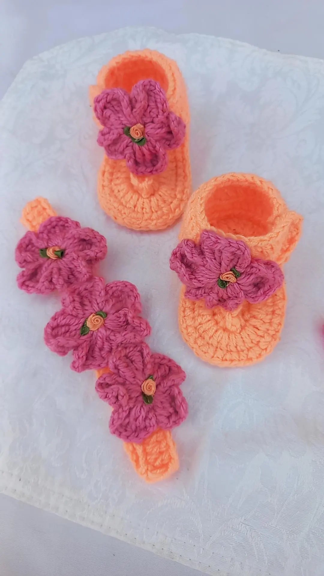 Sandals and headband