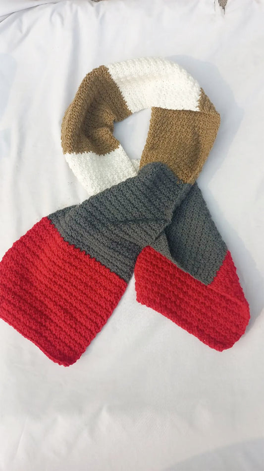 Colour block muffler